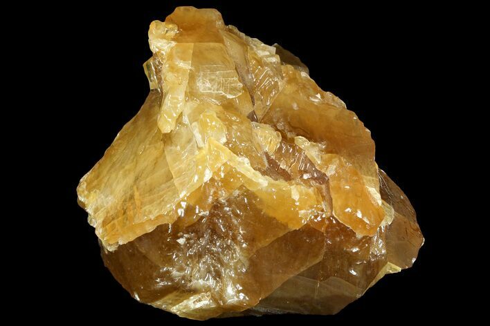 Free-Standing Golden Calcite - Chihuahua, Mexico #155804